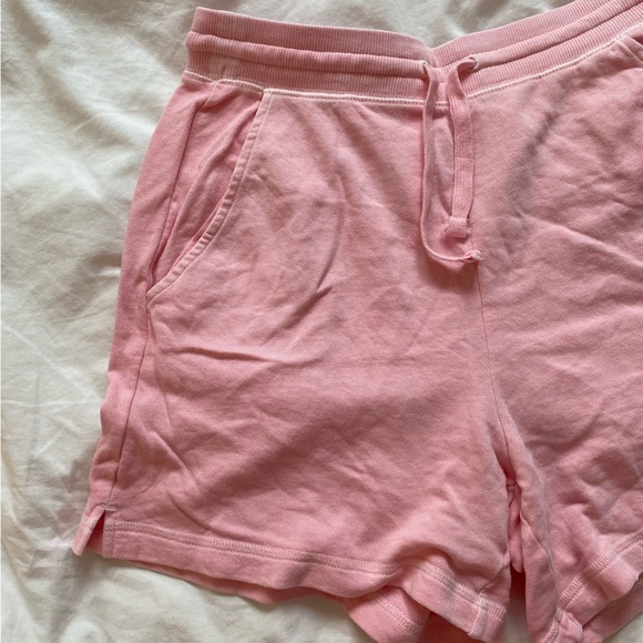 Pink Lounge Shorts | Comfy Sweat Short - Picture 2 of 4